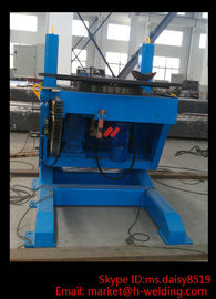 Custom SHB Lifting Pipe Welding Revolve Table 600kg VFD Rotary Pipe Welding Equipment