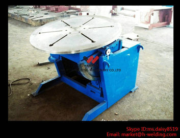 High Precision Pipe Welding Positioners With Turning / Revolve Table HB30 3000KG
