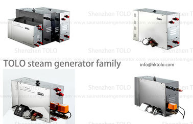 3 Phase Wet household steam generator auto flushing for steam bath