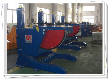 Tilting Rotary Rotary Welding Positioners 1200kg Height Adjustable With Slewing Bearing