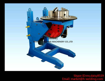 Lifting Height Adjustable Pipe Welding Rotary Positioner High Precision 300kg Manual Revolve