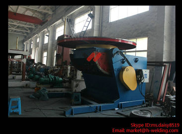 1.2T Pressure Vessel Pipe Rotary Welding Positioner With Worktable Revolving And Tilting Type