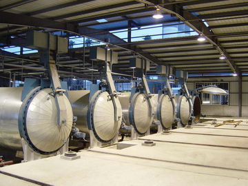 Saturated Steam AAC Concrete Autoclave For Wood / Brick / Rubber / Food